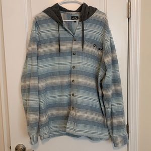 Billabong Baja Buttondown Hooded Jacket XL